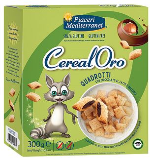 PIACERI MEDITERRANEI CEREALORO QUADROTTI 300 G - UniversoFarmacie.it