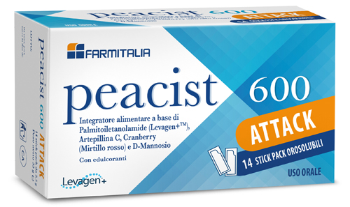 PEACIST 600 ATTACK 14 STICK PACK OROSOLUBILI - UniversoFarmacie.it