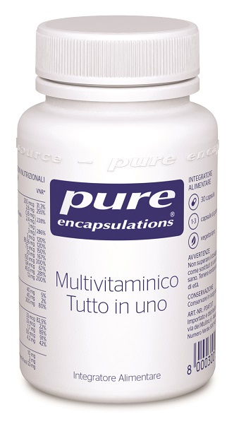 PURE ENCAPSULATIONS MULTIVITAMINICO TUTTO IN UNO 30 CAPSULE - UniversoFarmacie.it
