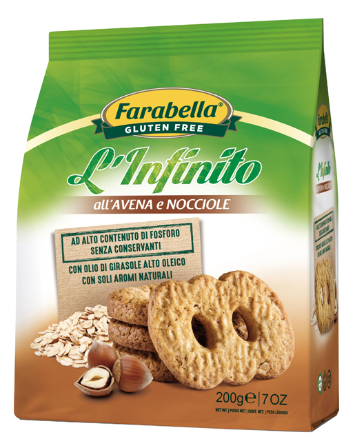 FARABELLA INFINITO AVENA/NOCCIOLE 200 G - UniversoFarmacie.it