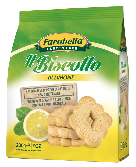 FARABELLA BISCOTTO LIMONE 200 G - UniversoFarmacie.it
