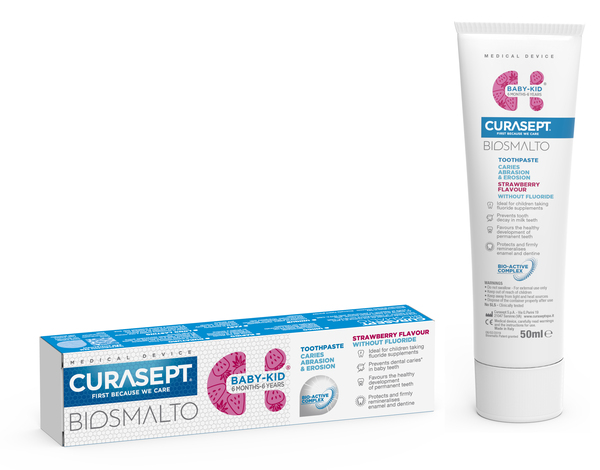 CURASEPT BIOSMALTO BABY KID SENZA FLUORO 50 ML - UniversoFarmacie.it