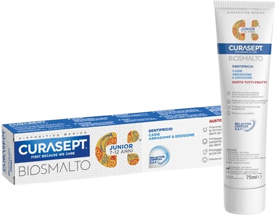 CURASEPT BIOSMALTO DENTIFRICIO JUNIOR 75 ML - UniversoFarmacie.it