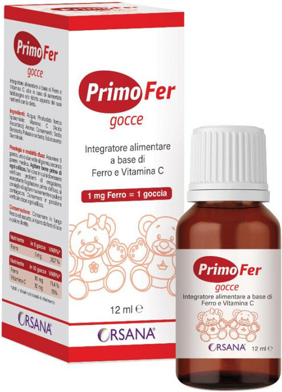 PRIMOFER GOCCE 12 ML - UniversoFarmacie.it