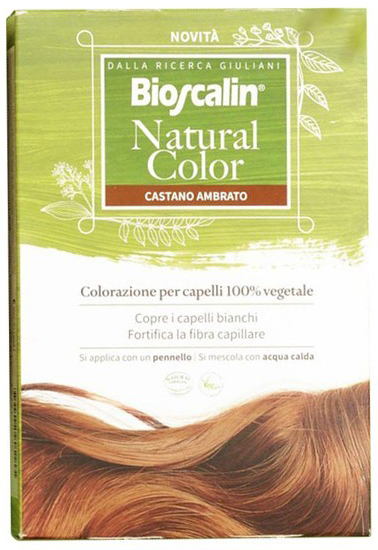 BIOSCALIN NATURAL COLOR CASTANO AMBRATO 70 G - UniversoFarmacie.it