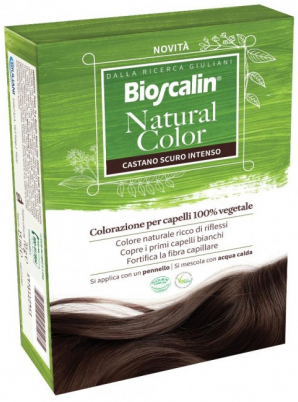 BIOSCALIN NATURAL COLOR CASTANO SCURO INTENSO 70 G - UniversoFarmacie.it