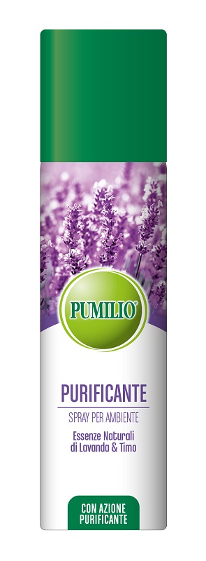 PUMILIO PURIFICANTE SPRAY PER AMBIENTE ESSENZE NATURALI DI LAVANDA E TIMO CON AZIONE IGIENIZZANTE 200 ML - UniversoFarmacie.it