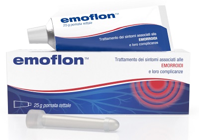 EMOFLON POMATA RETTALE TUBETTO 25 G CON APPLICATORE - UniversoFarmacie.it
