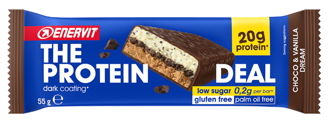 ENERVIT PROTEIN DEAL BARRETTA CHOVAN 55 G - UniversoFarmacie.it