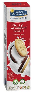 PIACERI MEDITERRANEI DOBLONI DARK & WHITE 120 G - UniversoFarmacie.it
