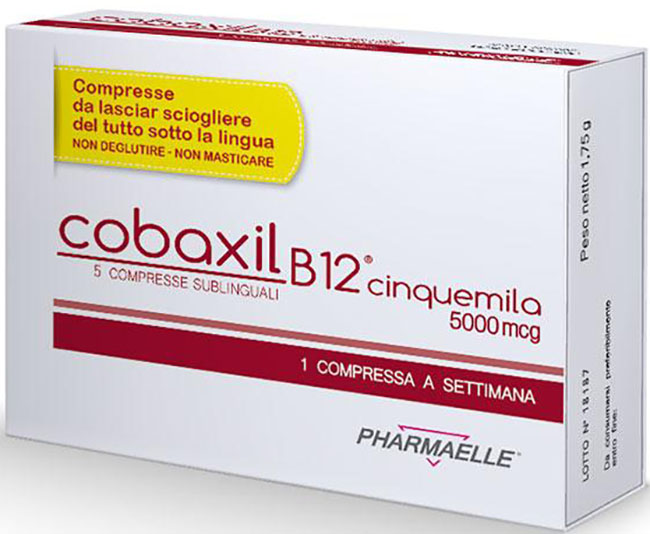 COBAXIL B12 5000MCG 5 COMPRESSE SUBLINGUALI - UniversoFarmacie.it