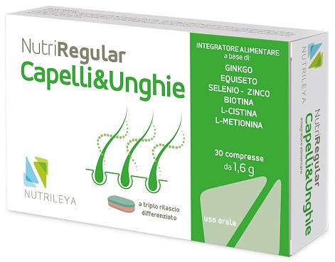 NUTRIREGULAR CAPELLI & UNGHIE 30 COMPRESSE - UniversoFarmacie.it