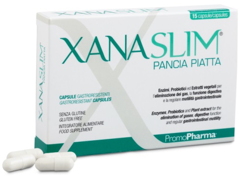 XANASLIM PANCIA PIATTA 15 CAPSULE GASTRORESISTENTI - UniversoFarmacie.it