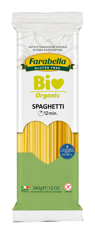 FARABELLA BIO SPAGHETTI MAIS-RISO 340 G - UniversoFarmacie.it