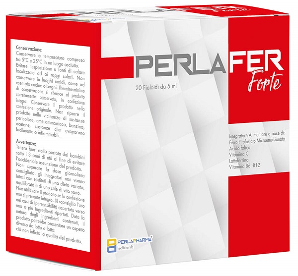 PERLAFER FORTE 20 FIALOIDI DA 5 ML - UniversoFarmacie.it