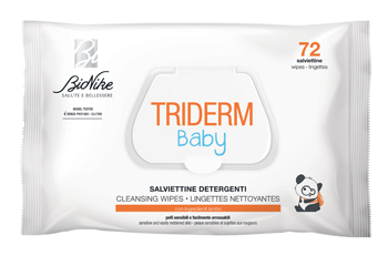 TRIDERM BABY SALVIETTINE DETERGENTI 72 PEZZI - UniversoFarmacie.it