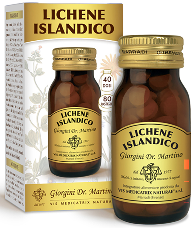 LICHENE ISLANDICO 80 PASTIGLIE - UniversoFarmacie.it