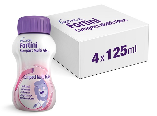 FORTINI COMPACT MULTI FIBRE FRAGOLA 4 PEZZI 125 G - UniversoFarmacie.it