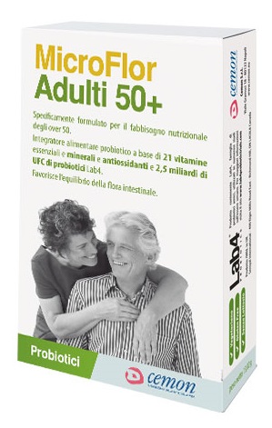 MICROFLOR ADULTI 50+ 30 CAPSULE - UniversoFarmacie.it
