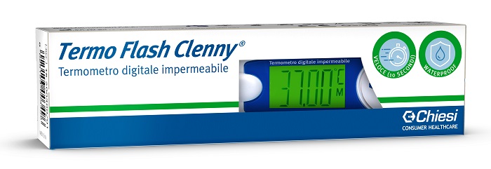 TERMOMETRO CLENNY TERMO FLASH PREDITTIVO 10 SECONDI WATERPROOF - UniversoFarmacie.it
