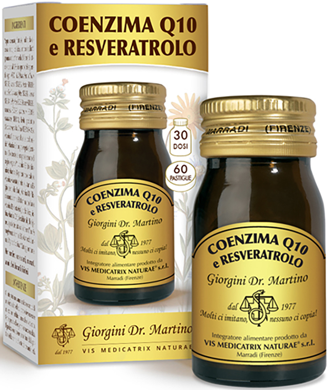 COENZIMA Q10 E RESVERATROLO 60 PASTIGLIE - UniversoFarmacie.it