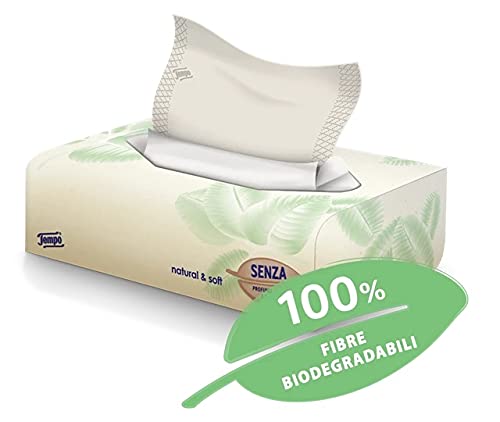 TEMPO BOX FAZZOLETTI NATURAL&SOFT 70 PEZZI - UniversoFarmacie.it