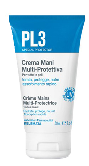 PL3 CREMA MANI MULTI PROTETTIVA 50 ML - UniversoFarmacie.it