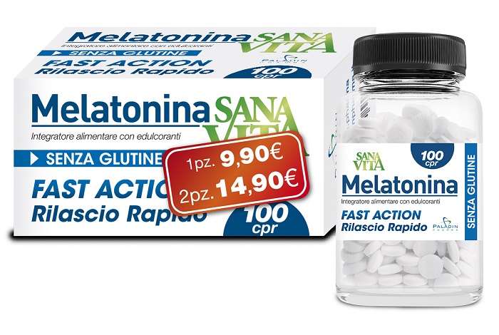 SANAVITA MELATONINA 100 COMPRESSE - UniversoFarmacie.it