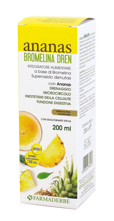 ANANAS BROMELINA DREN 200 ML - UniversoFarmacie.it