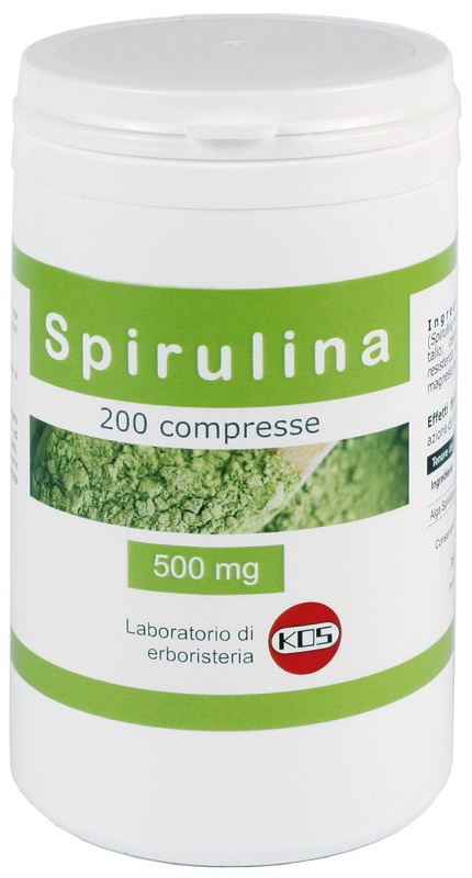 SPIRULINA 500MG 200 COMPRESSE - UniversoFarmacie.it