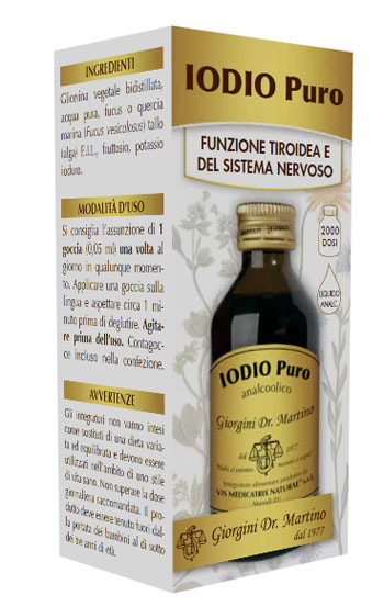 IODIO PURO ANALCOLICO 100 ML - UniversoFarmacie.it