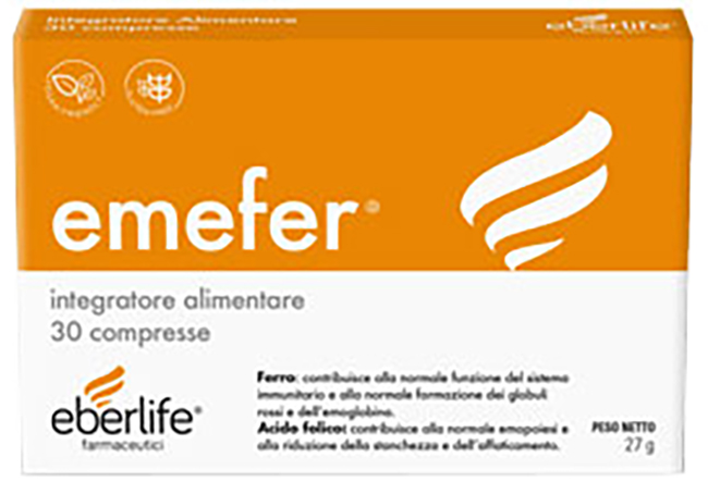 EMEFER 30 COMPRESSE - UniversoFarmacie.it