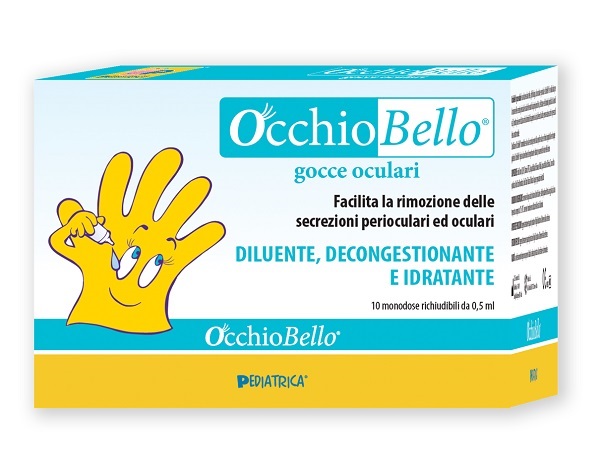 OCCHIOBELLO GOCCE OCULARI 10 FLACONCINI MONODOSE RICHIUDIBILI DA 0,5 ML - UniversoFarmacie.it