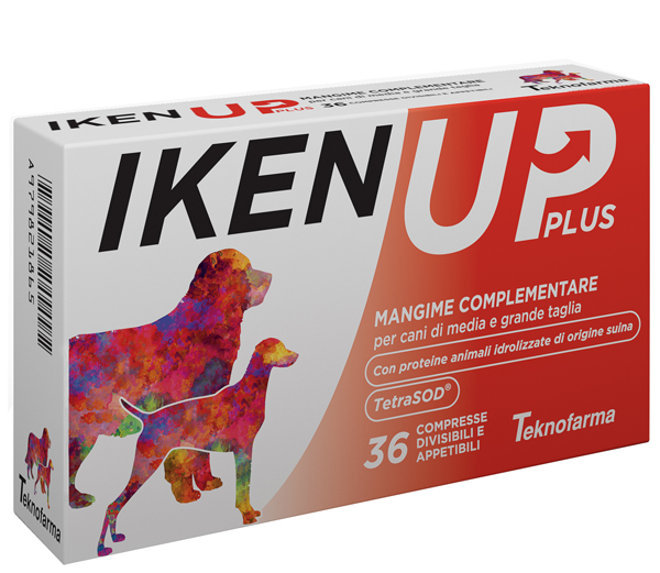 IKEN UP PLUS CANI MEDIA GRANDE TAGLIA SCATOLA 36 COMPRESSE - UniversoFarmacie.it