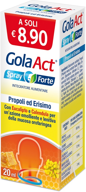 GOLA ACT SPRAY FORTE 20 ML - UniversoFarmacie.it