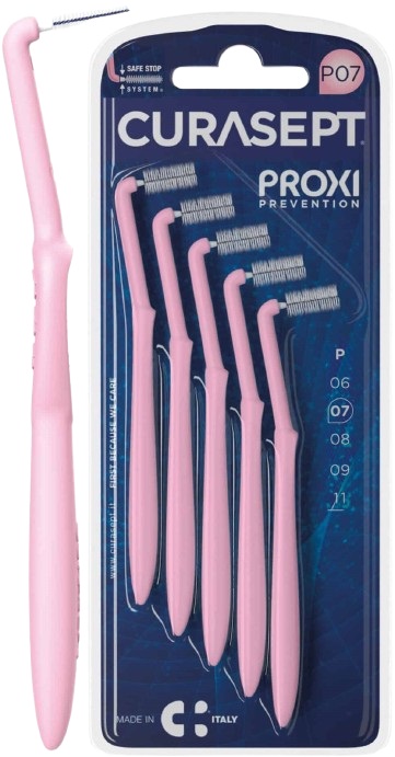 CURASEPT PROXI ANGLE P07 ROSA/PINK 5 PEZZI - UniversoFarmacie.it