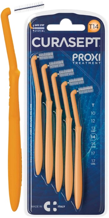 CURASEPT PROXI ANGLE P08 ARANTIO CHIARO/TANGERINO 5 PEZZI - UniversoFarmacie.it