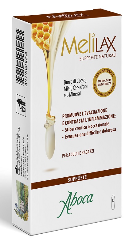 MELILAX 12 SUPPOSTE - UniversoFarmacie.it