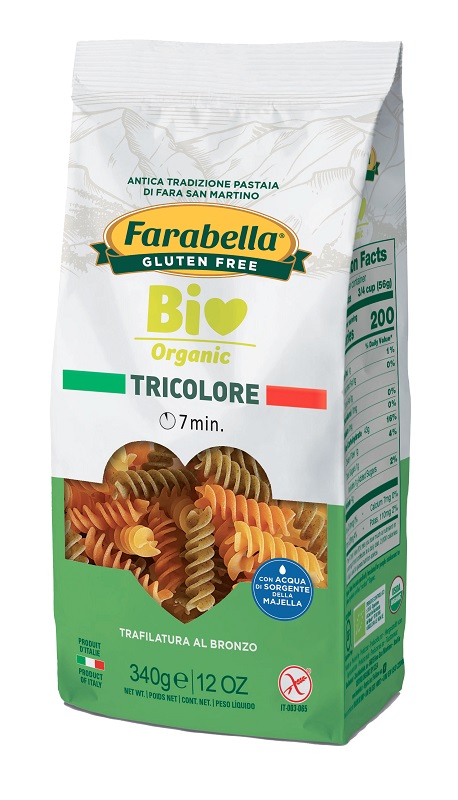 FARABELLA BIO FUSILLI TRICOLORE 340 G - UniversoFarmacie.it