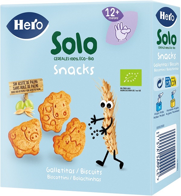 HERO SOLO BISCOTTI ANIMAL BIO 100 G - UniversoFarmacie.it