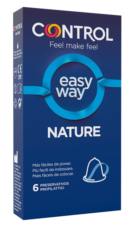 PROFILATTICO CONTROL EASY WAY NATURE 6 PEZZI - UniversoFarmacie.it