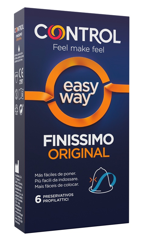 PROFILATTICO CONTROL EASY WAY FINISSIMO ORIGINAL 6 PEZZI - UniversoFarmacie.it