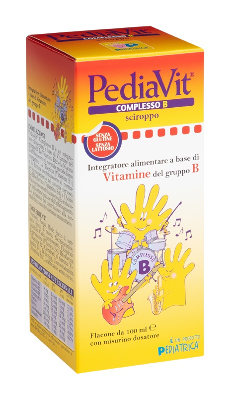 PEDIAVIT COMPLESSO B SCIROPPO 100 ML - UniversoFarmacie.it