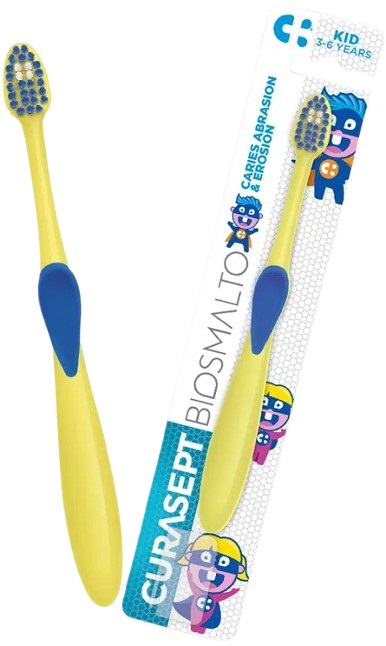 CURASEPT SPAZZOLINO BIOSMALTO KIDS 3-6 ANNI - UniversoFarmacie.it
