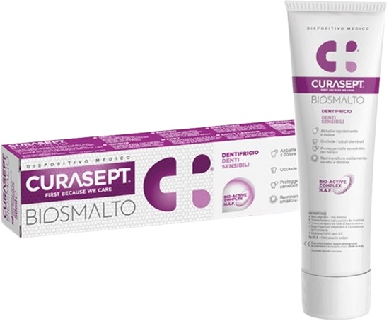 CURASEPT BIOSMALTO DENTIFRICIO DENTI SENSIBILI 75 ML - UniversoFarmacie.it