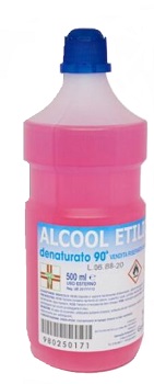 ALCOOL ETILICO DENATURATO 500 ML - UniversoFarmacie.it
