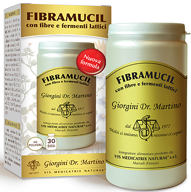 FIBRAMUCIL CON FIBRE E FERMENTI LATTICI POLVERE 120 G - UniversoFarmacie.it