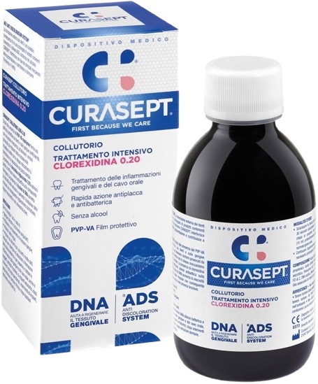 CURASEPT COLLUTORIO 0,20 ADS + DNA 200 ML - UniversoFarmacie.it