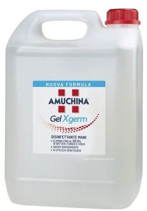AMUCHINA GEL X-GERM DISINFETTANTE MANI 5 LITRI - UniversoFarmacie.it