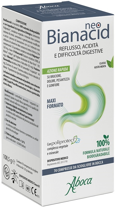 NEOBIANACID 70 COMPRESSE MASTICABILI - UniversoFarmacie.it
